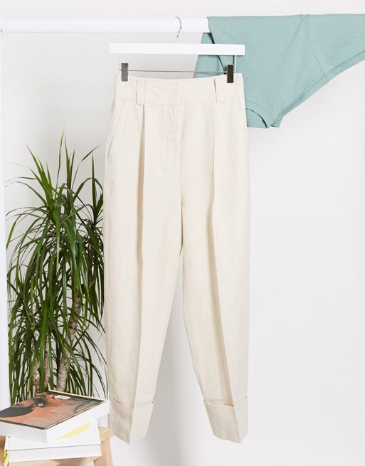 Linen Utility Pants
