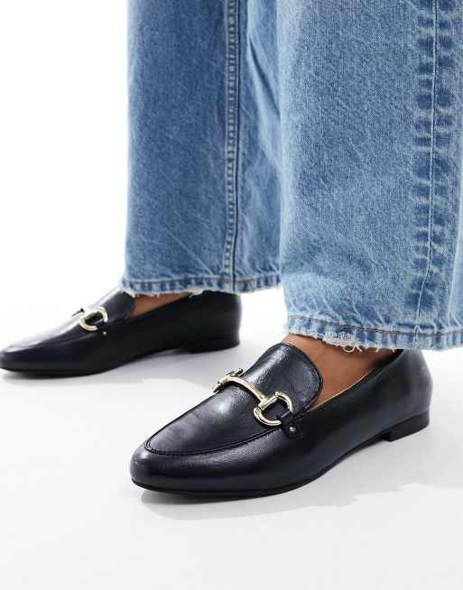 & Other Stories loafers with buckle detail in black, 2 of 4