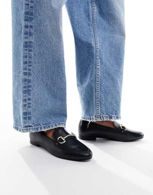 & Other Stories loafers with buckle detail in black, 4 of 4