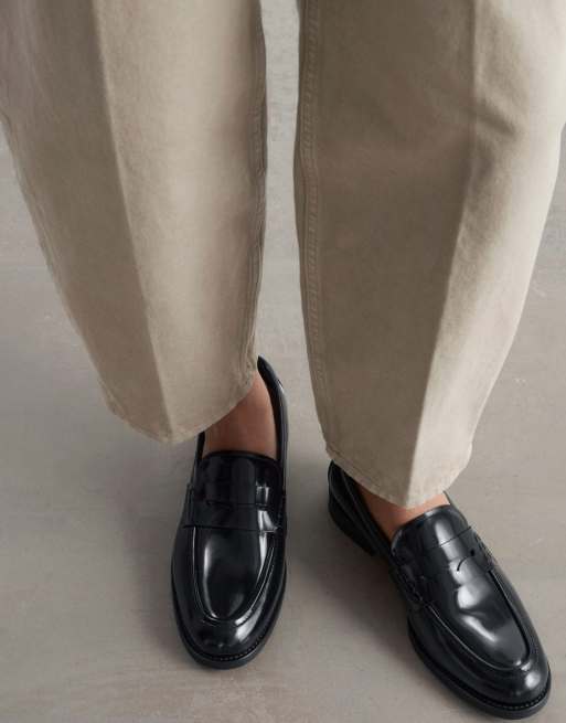 & Other Stories loafersy ze skóry w czerni, 3 z 3
