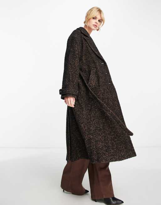 Other stories sales herringbone coat