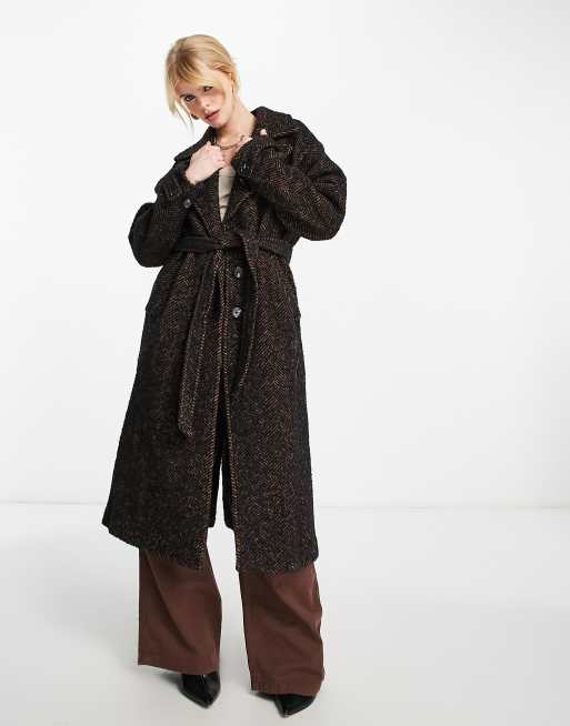 Other stories sales herringbone coat