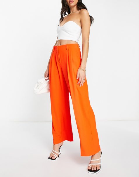 Free People extreme wide leg pants in vintage tan