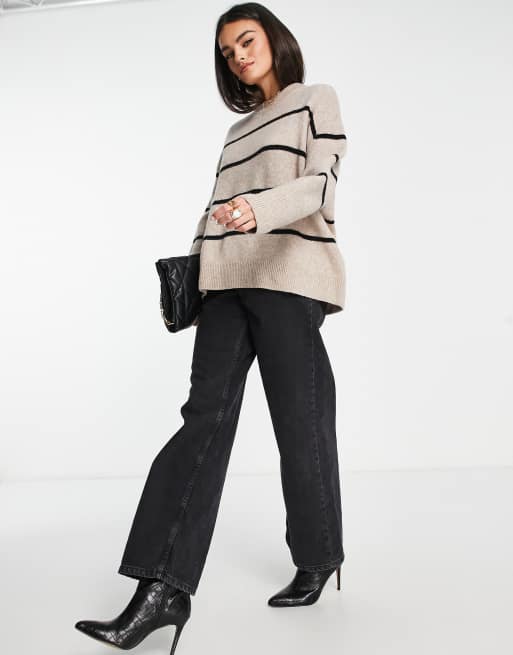 & Other Stories - Maglione beige a righe, 4 di 4