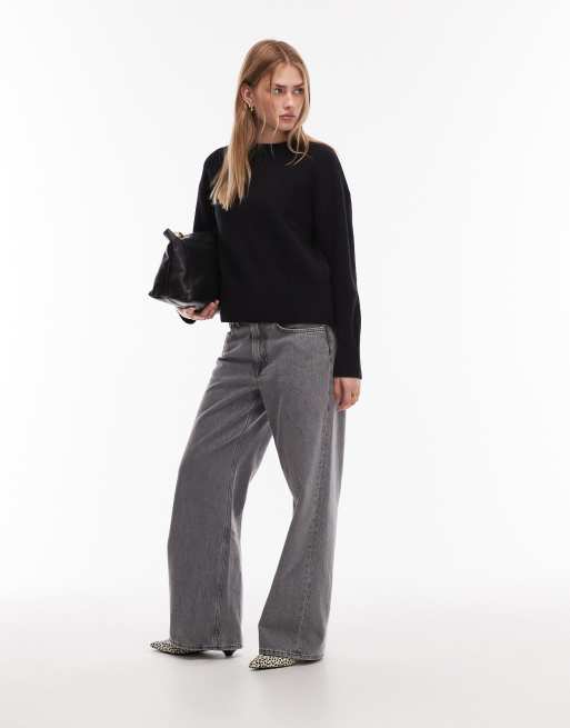 & Other Stories - Maglione girocollo nero, 4 di 4