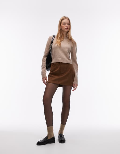 & Other Stories - Maglione slim fit in misto lana beige , 3 di 4