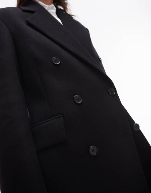 Nouveauté Mode Automne Hiver Hommes Long Coupe-vent Jeunesse Laine Manteau Décontracté épais Simple Boutonnage Grande Taille MLXL2XL3XL4XL / Manteaux Et Vestes