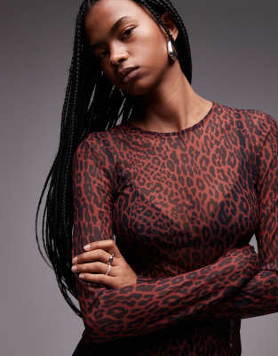& OTHER STORIES MESH LONG SLEEVE TOP 