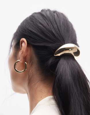 & Other Stories & Other Stories metal hair tie in gold