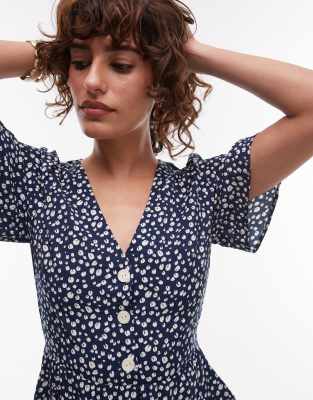 Shop & Other Stories Midaxi Shirt Dress With Handkerchief Hem