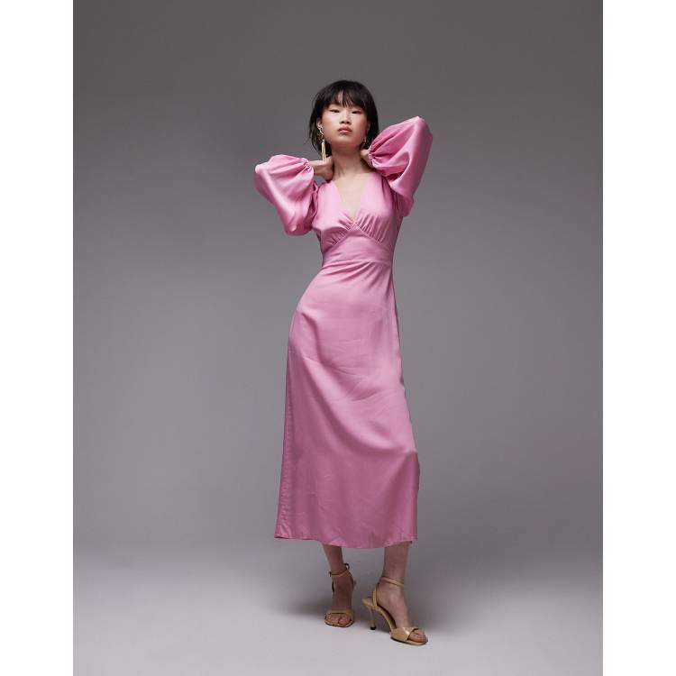 & other stories pink fringe dress Rent & Other Stories Pink Dress UK 8