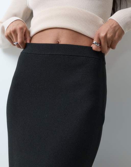& Other Stories midirok met franje in zwart, 5 van 5