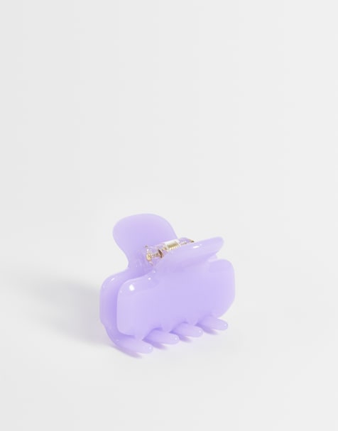 & Other Stories mini hair claw clip in lilac - view 1
