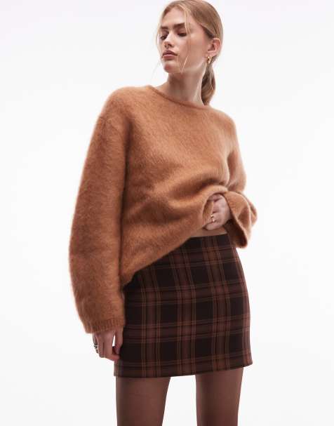 & Other Stories - Mini rok in ruitprint - view 1