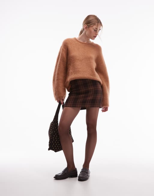 & Other Stories mini skirt in check print , 3 of 5