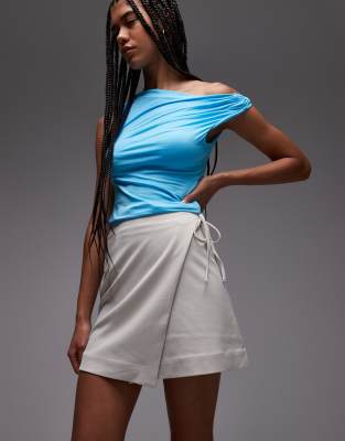 & OTHER STORIES MINIMAL WRAP MINI SKIRT 