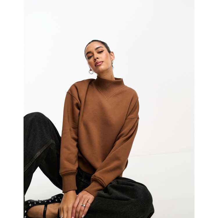 Mock neck asos hotsell