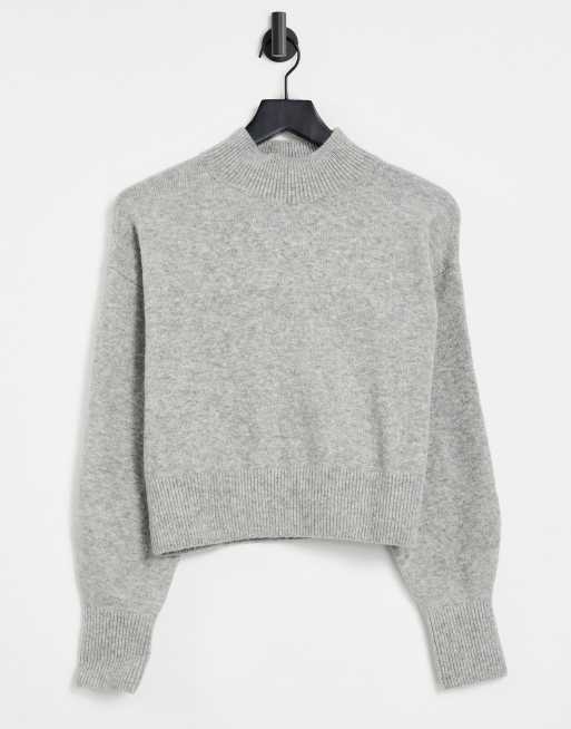 Asos mock neck sweater best sale