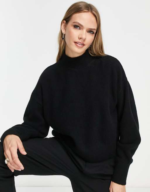 Asos mock 2024 neck sweater