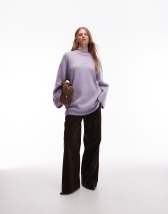 & Other Stories mohair super soft hairy knit sweater in beige