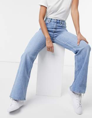 amp; Other Stories + High Waisted Flare Jeans