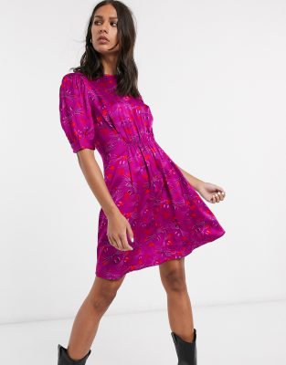 & other stories pink dress