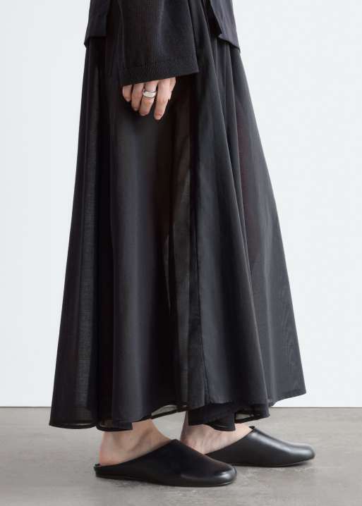 & Other Stories mule en cuir noir, 5 de 5