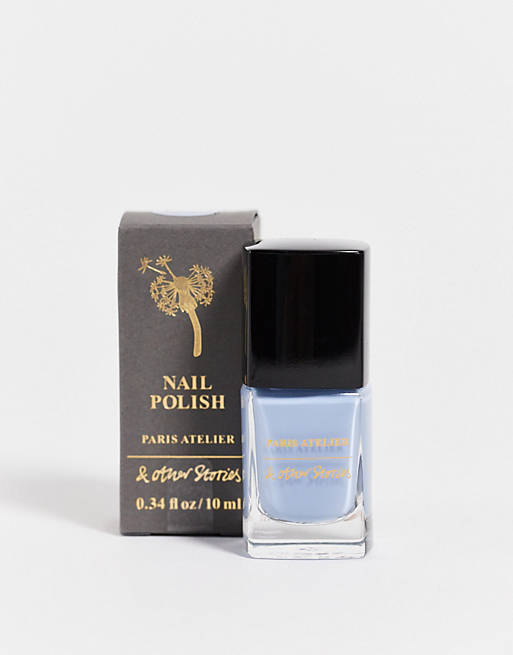 & Other Stories nail polish in light blue