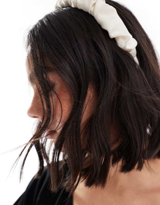 & Other Stories – Naturvitt diadem med rysch, 2 av 4