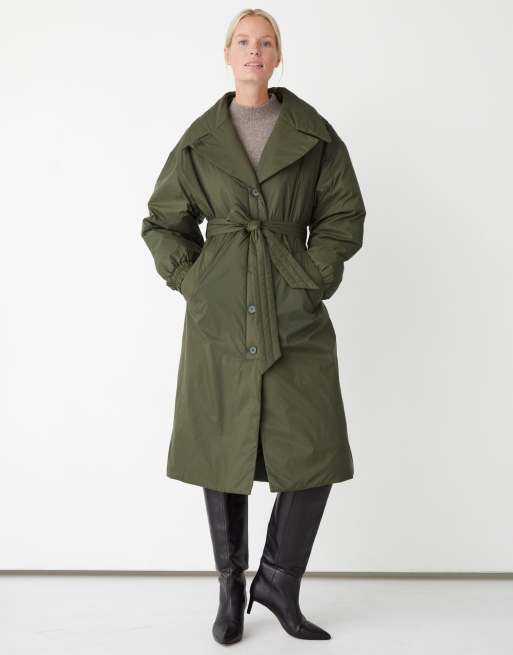 And other shop stories green coat