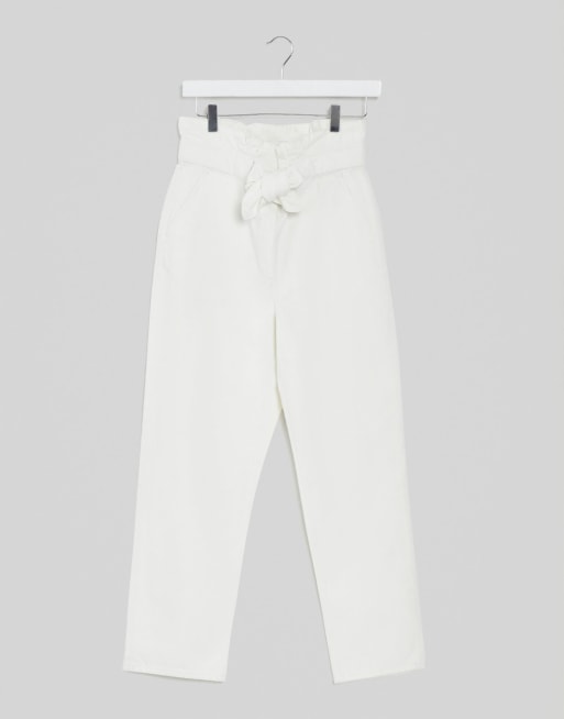 & Other Stories - Odette - Råhvide, tapered jeans med bælte, 2 af 4