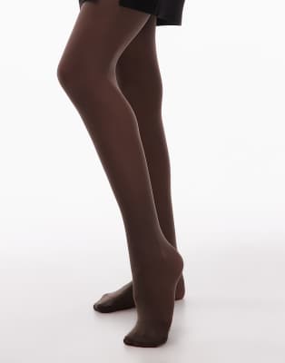 & Other Stories Opaque Tights In Black