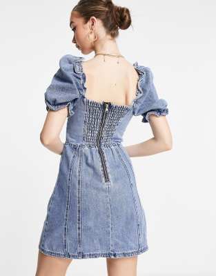 & other stories denim dress