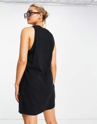 cotton jersey tank dress