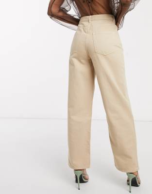 cotton straight leg pants