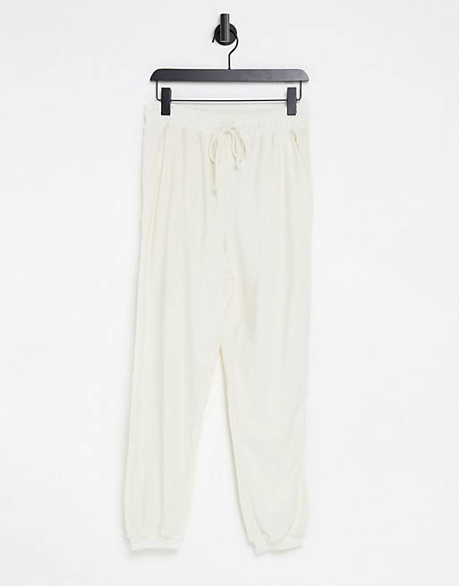& Other Stories organic cotton sweatpants in cream - part of a set | ASOS