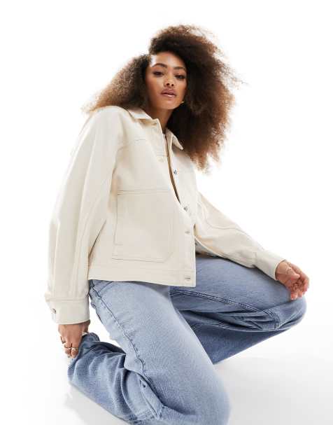 & Other Stories overshirt jacket in natural - view 1