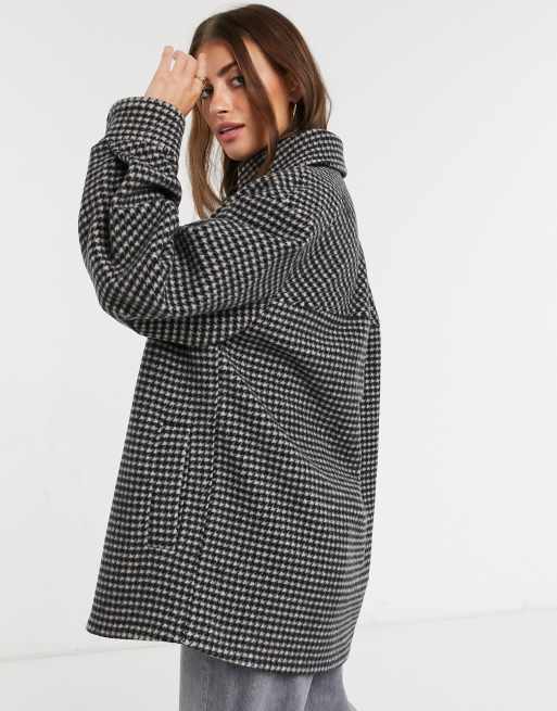 Other stories store houndstooth coat