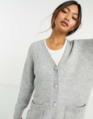 button up oversized cardigan