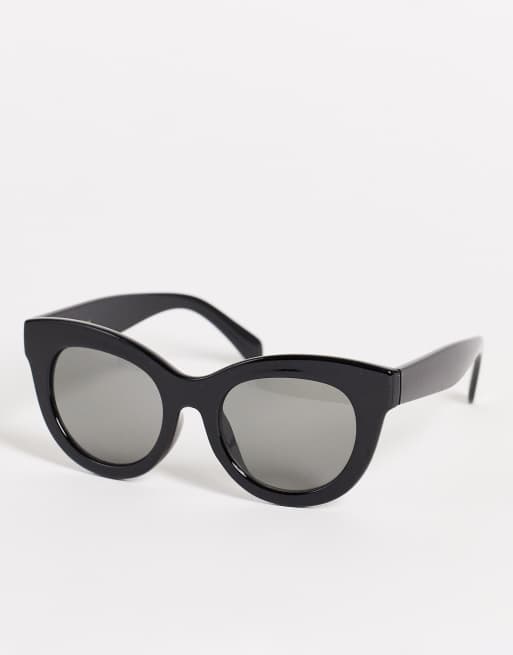 & Other Stories - Oversized cat eye-solbriller i sort