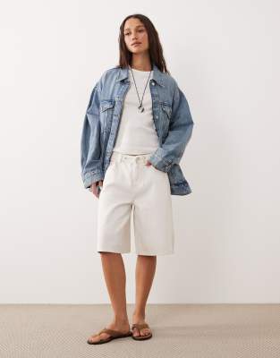 & Other Stories Oversized Denim Jacket In Blue