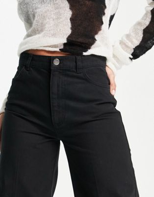 Pantalons et leggings & Other Stories - Pantalon en coton biologique - Noir