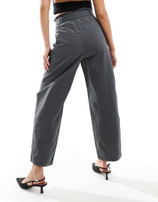 Wide Leg Pants Outfit Paperbag Waist Pants Plus Size Other Stories