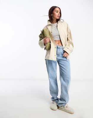  Other Stories parka jacket in beige-Neutral