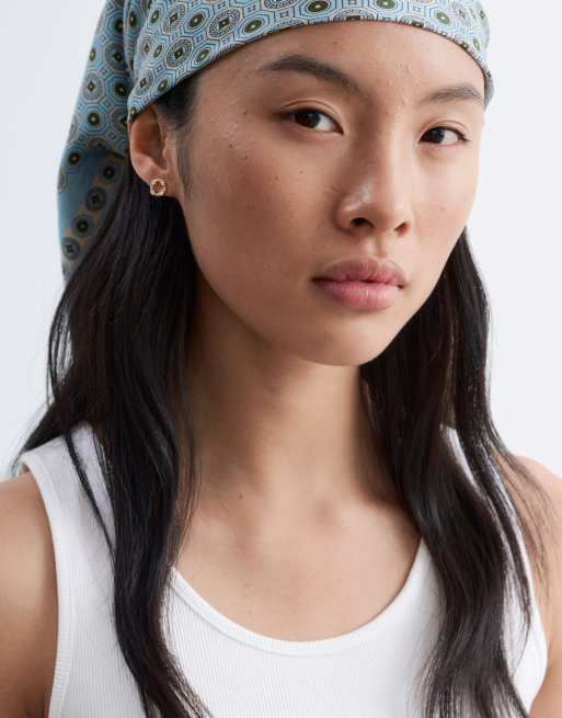 & Other Stories - pendiente de botón en dorado, 4 de 4