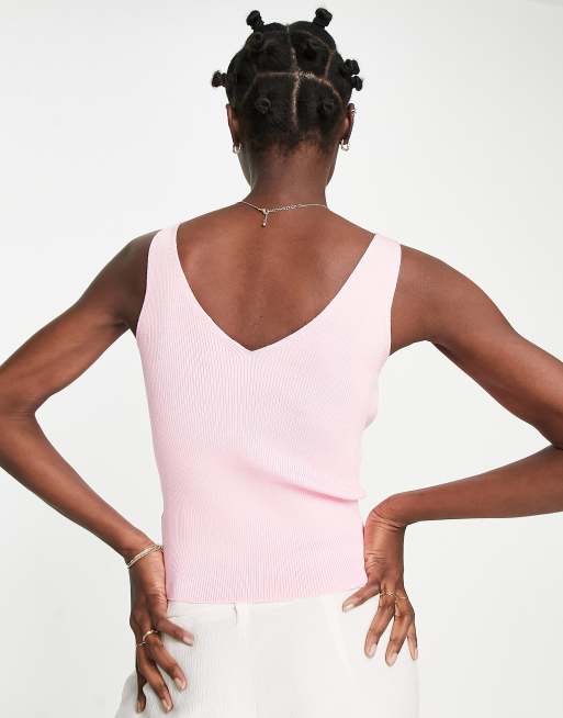 & Other Stories - Pink strikket tanktop, 2 af 4