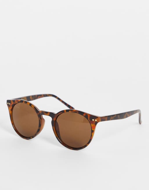 dybt virkningsfuldhed Inspirere & Other Stories plastic round sunglasses in tortoise shell - MULTI