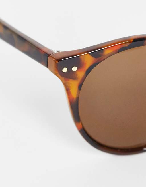 & Other Stories plastic round sunglasses in tortoise shell - MULTI, 3 of 4