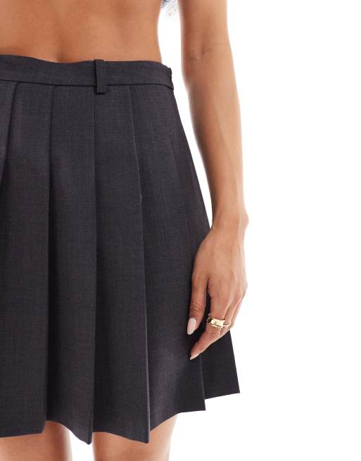 スカート andmary Zoey pleats mini skirt Zoey pleats mini skirt