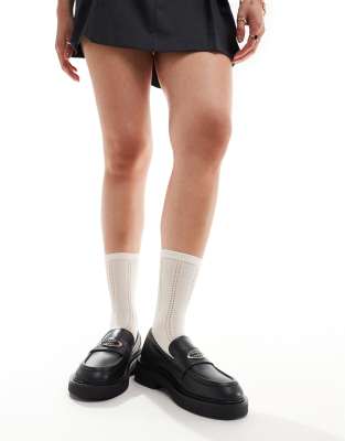 & Other Stories & Other Stories pointelle socks in off-white